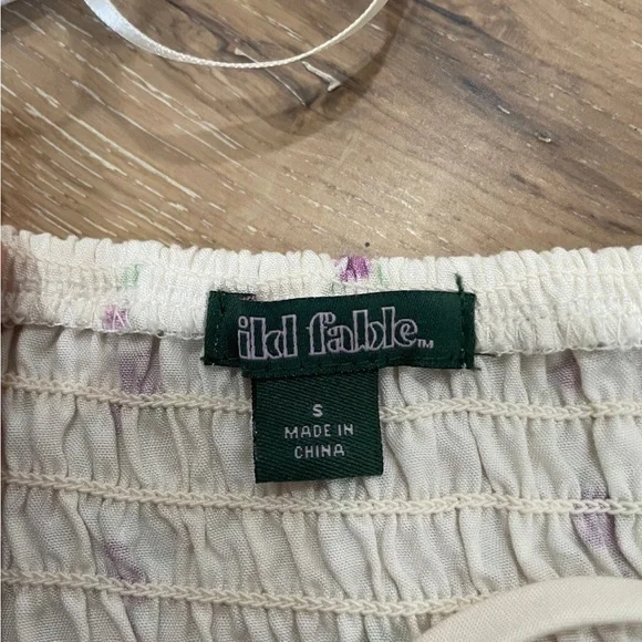 Cropped floral top small - Picture 2 of 2